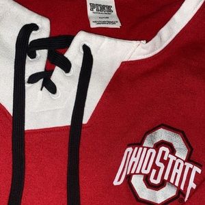 Pink ohio state long sleeve shirt. Only worn a few times. In good condition